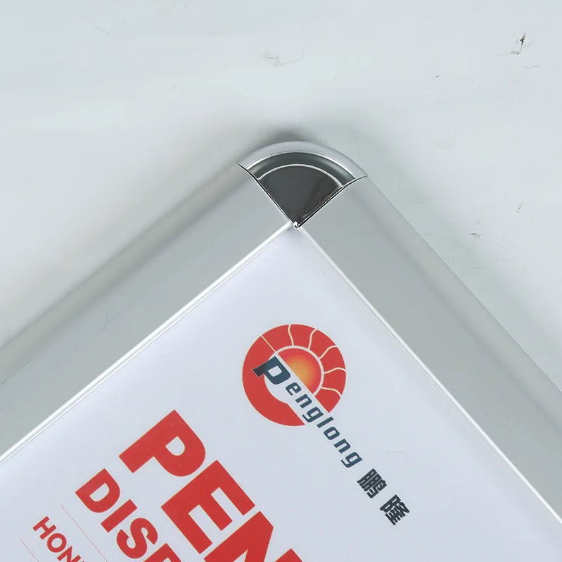 Gateway Notice Board A1 Size Silver Wall Mounted Aluminum Snap Poster Display Frame B1 Advertising Signage Spring