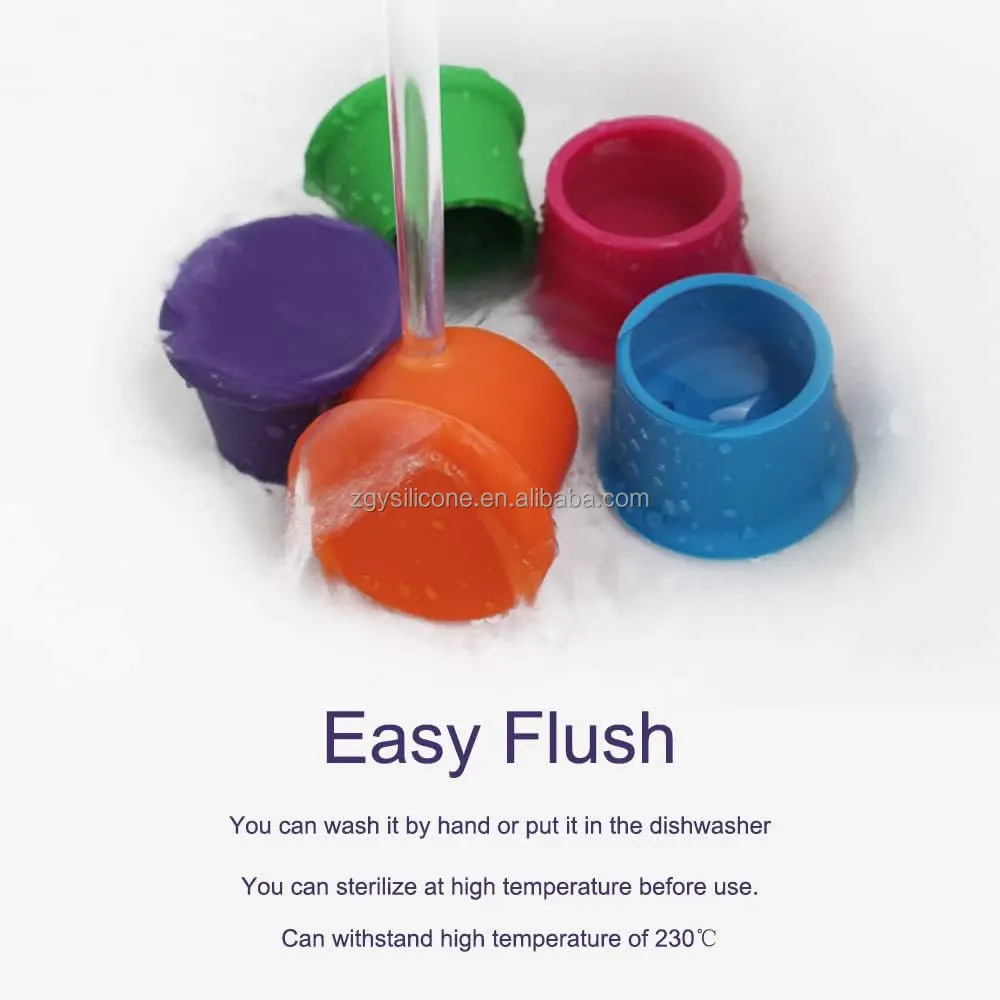 Custom Wholesale OEM/ODM Bottle Sealer Leak Proof Bar Accessories Silicone Sparkling Wine Stopper