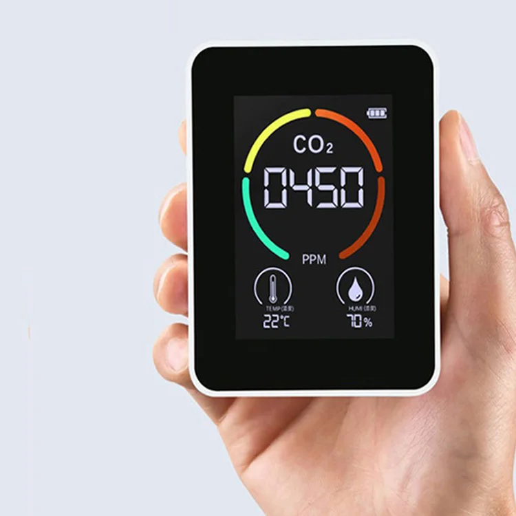 CO2 Concentration Detector Indoor Pollutant Air Quality Analysis Humidity Detection machine
