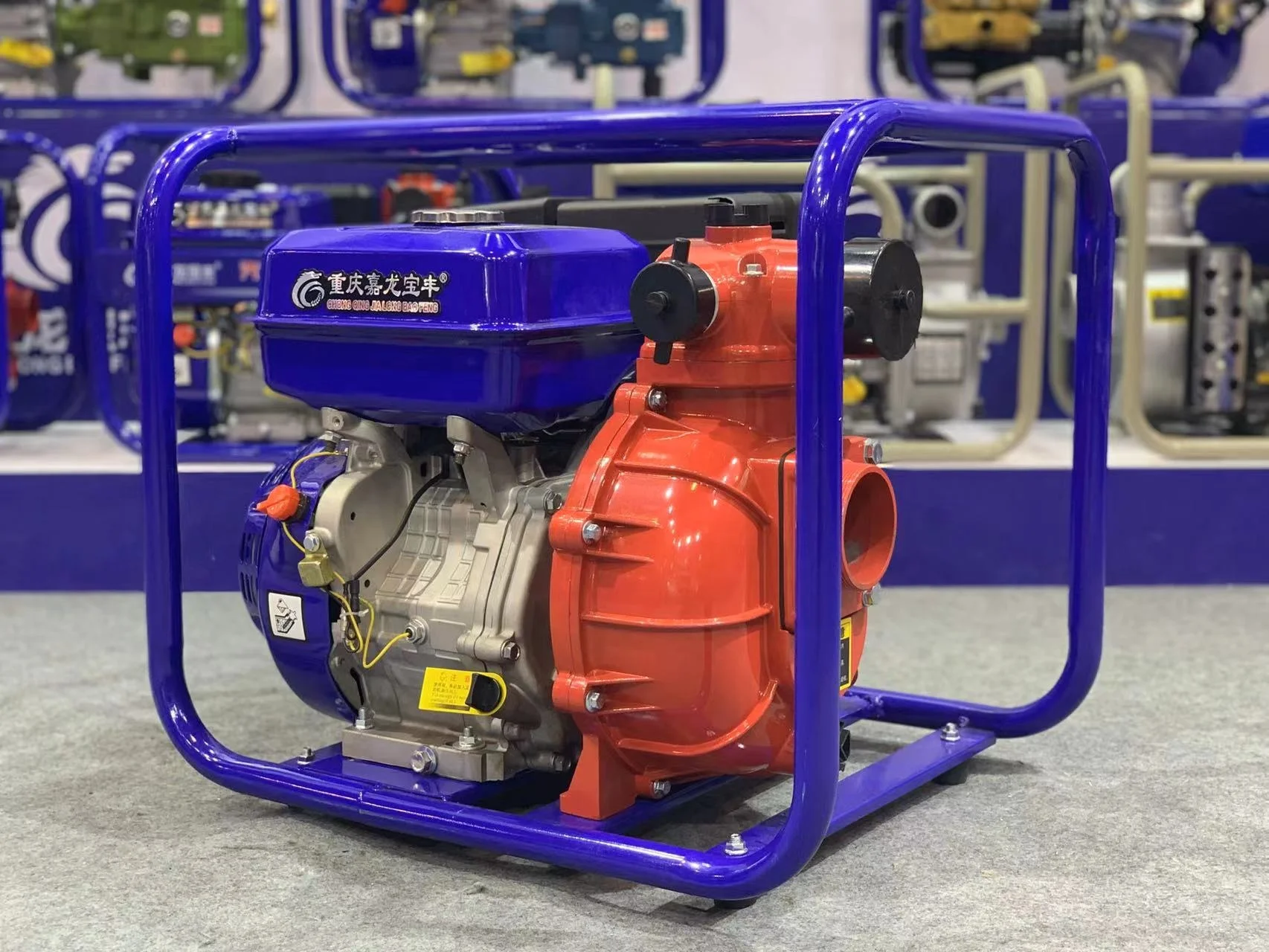 High Pressure Fire Fighting 190F 15HP 3 Inch Single Impeller Gasoline Water Pump