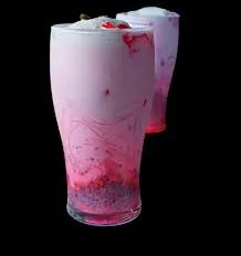 Falooda Rose flavor drink with Basil seed, Nata de coco, Noodle 290ml