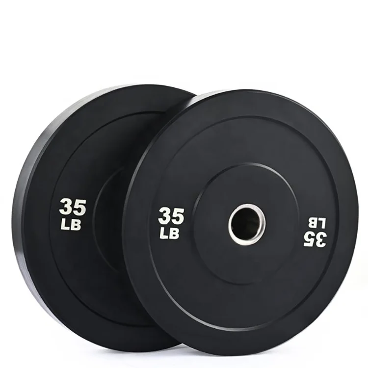 Wholesale Gym Equipment Bumper Plates Rubber Weight Plate For Gym Fitness