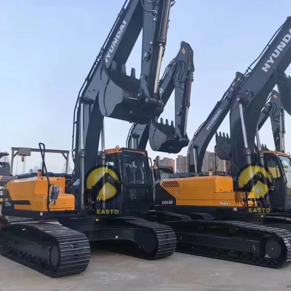 Health Condition Made In Korea Large Original Used Hyundai HX220 Excavator 22 Ton For Sale In Shanghai 2024
