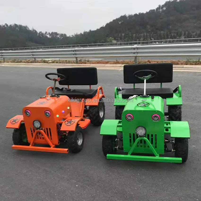 New arrival popular amusement electric happy car for adults pedal go karts