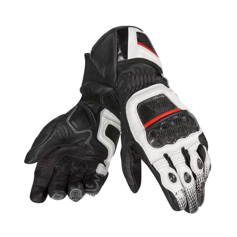 Leather Breathable Motorbike Riding Glove Motorcycle Gloves Winter Motorbike Racing Gloves