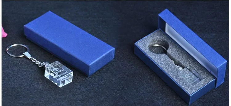  Светодиодная подсветка хрустальные брелки с покемоном 3d лазерная гравировка стеклянный брелок для ключей в