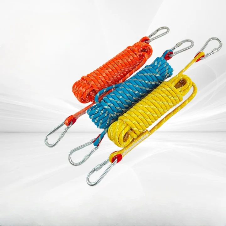 High-quality processing and customization of reflective wear-resistant nylon safety rope fire emergency rescue rope