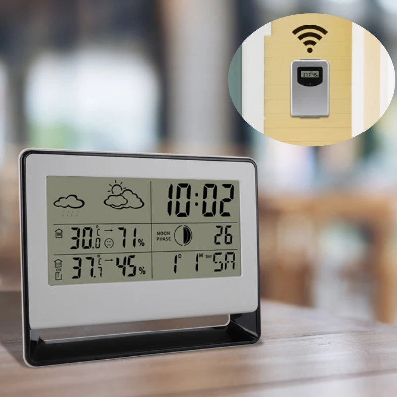 Thermometers Digital Temperature Indicator Room Outdoor Thermometer Mini Lcd Home Temperature Measurement Humidity Measurement