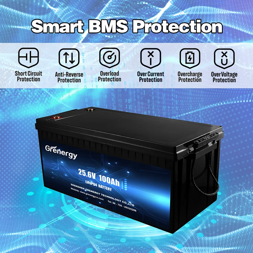 china factory direct wholesale us warehouse stock lithium ion batteries 24 v 100ah 200ah with long life span and smart bms app