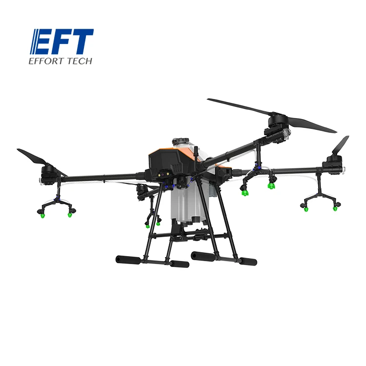 EFT G420 4/Four axis 20KG Agricultural Spray Drone carbon fiber frame with AS150U plug (Wheelbase 2038mm) and 20L water tank