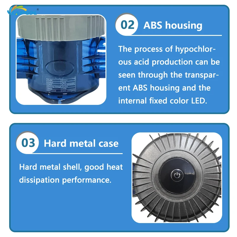 Good Quality And Cheap Price Small Chlorine Generator Salt Chlorinator Cellfor Swimming Pool