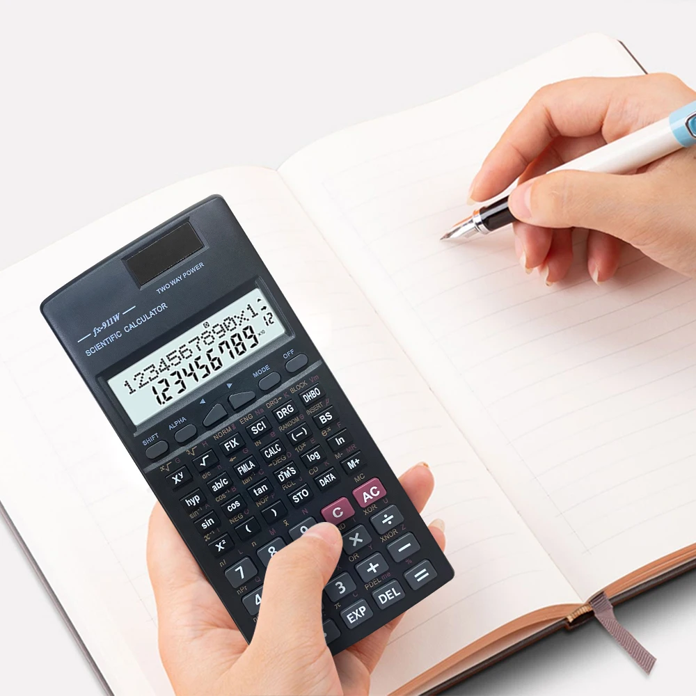 Scientific Calculator fx 911w Small Financial Student Teacher Calculate Cientifica Scientific Function Calculator Calculadora