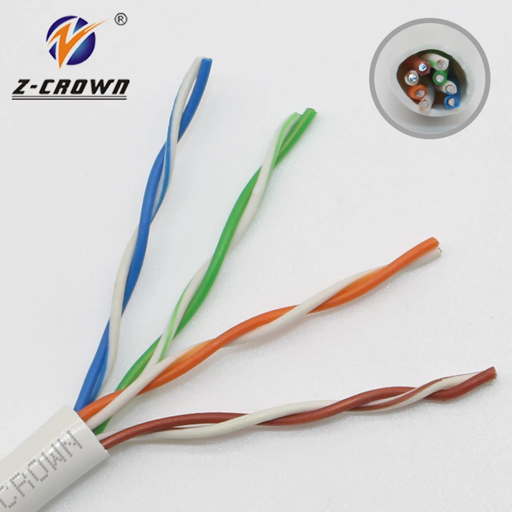 Network cat5 single pe black ftp cat5e cable 305m