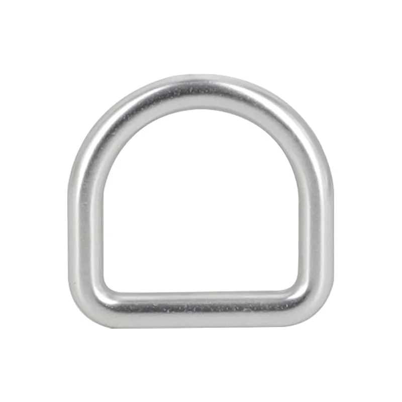Outdoor Sports Gold D Buckle Toy Key Buckle Pet Collar D Ring Stainless Steel Multipurpose D-ring
