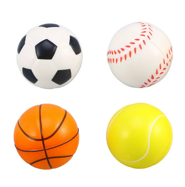 ActEarlier Мини Размер Пользовательский логотип пенный Футбольный Мяч баскетбольный теннисный мяч футбольный/антистрессовый мяч/мяч из полиуретановой пены