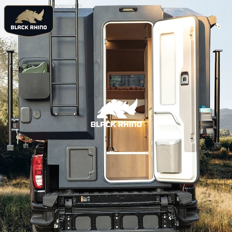 Truck camper pod 8ft bed box with shower rv caravan motorhome motorcaravan USA luxury
