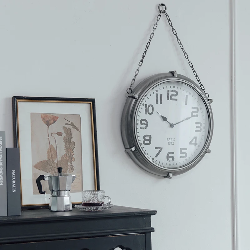 Hot sale Simple Round Design Ship door wall clock ,wrist wall clock modern large wall clock