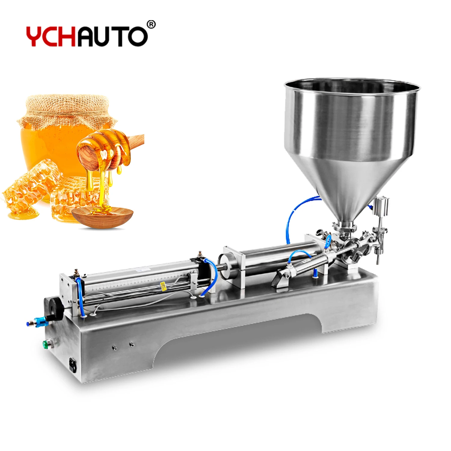 High accuracy semi automatic filling machine paste manual paste small bottle filler machine for manufacturer