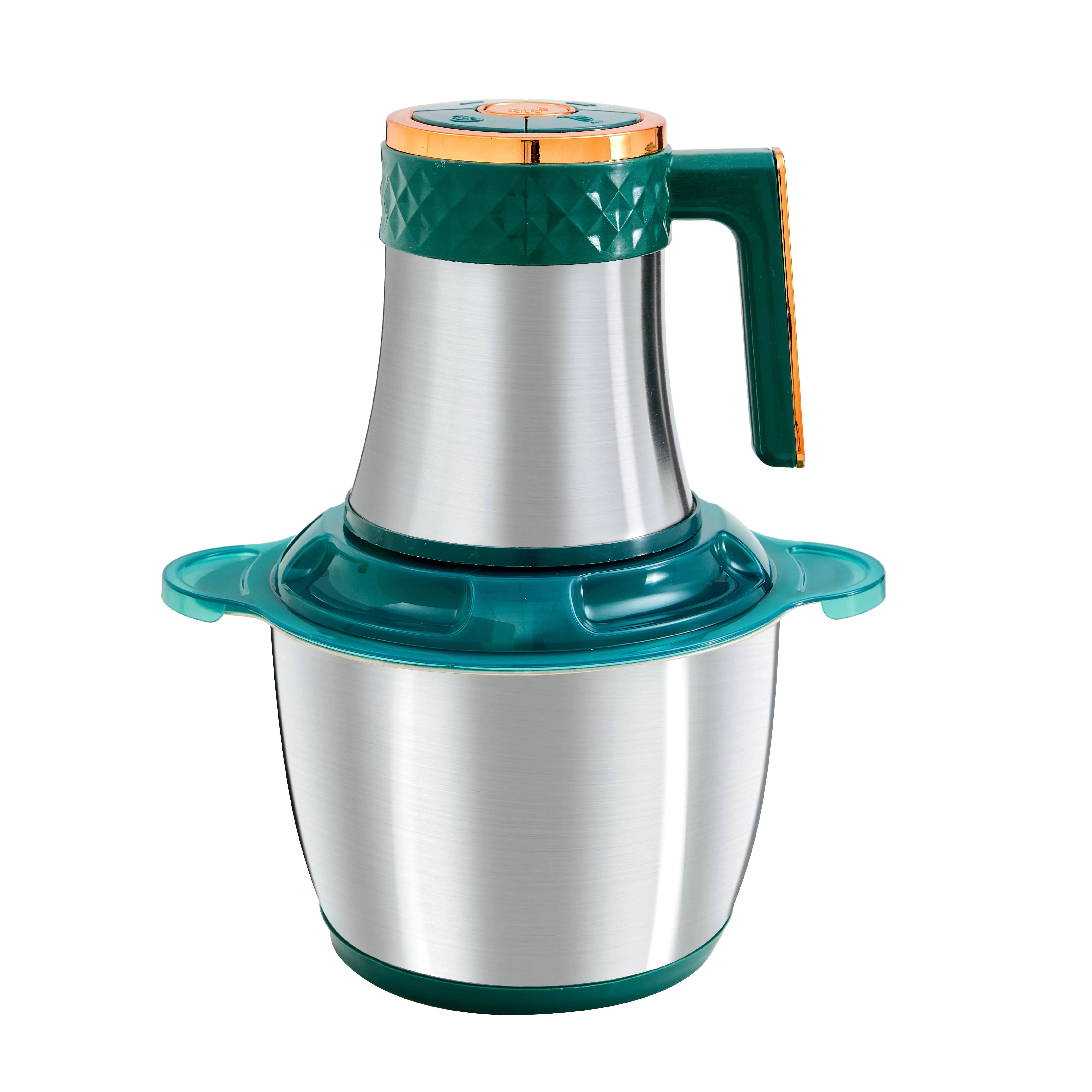 400W Strong Power Stainless Steel Bowl Chopper Vegetable Commercial Meat Grinder Mixer