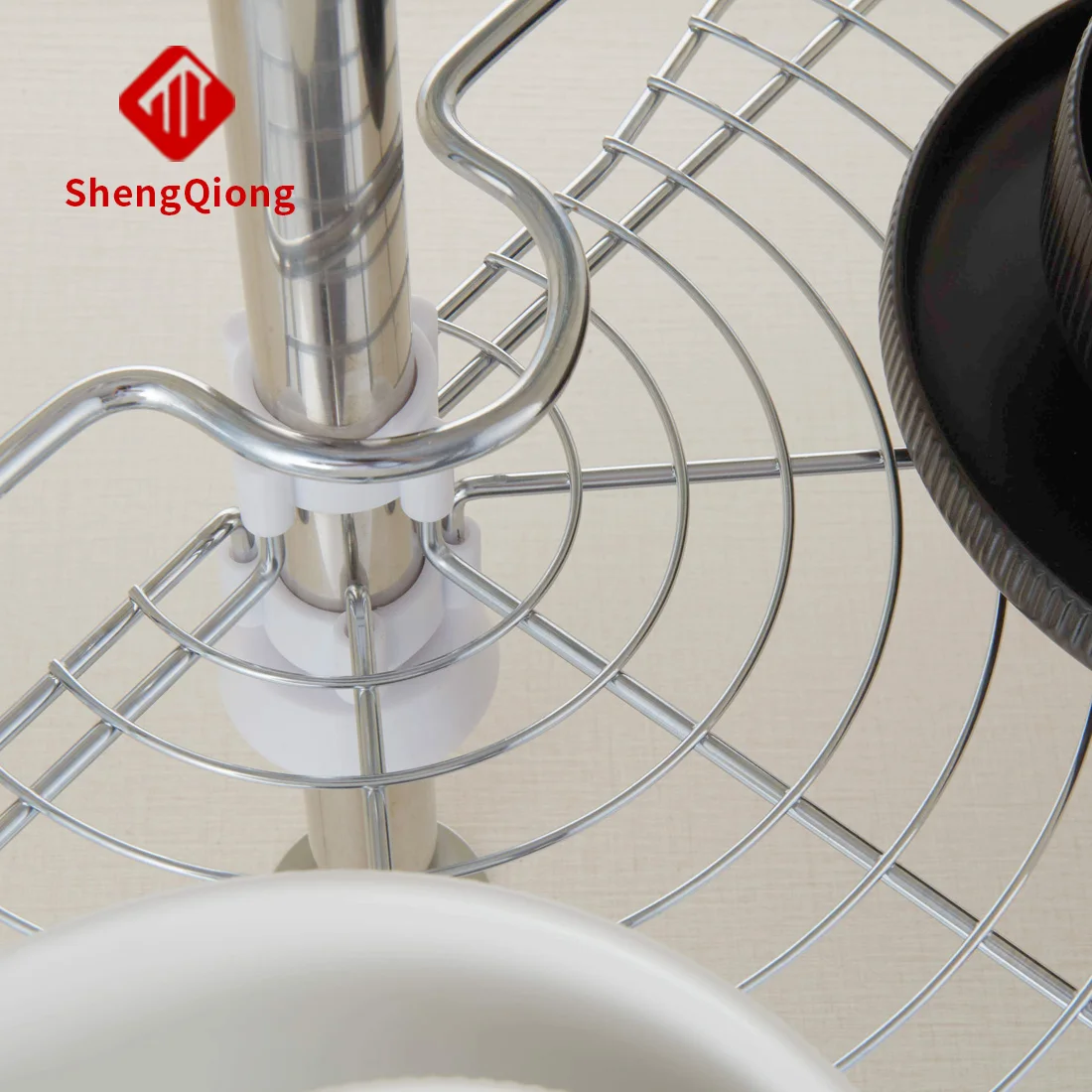 Кухонный шкаф SHENGQIONG угловая корзина поднос для качелей кухонная Волшебный уголок 180 градусов хранения Susan