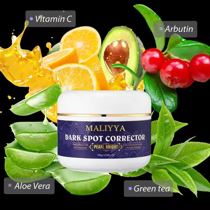 OEM Powerful Spot Removal Whitening Cream Repair Skin Dark Spot Correction Contains Arbutin Vitamin C Serum Natural Facial Care