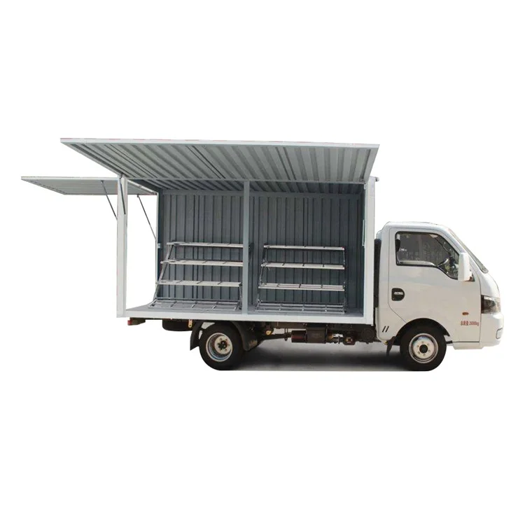 Распродажа, транспортировка 4*2 lhd 0,6 тонн, мобильный мини-холодильник для еды с переменным током