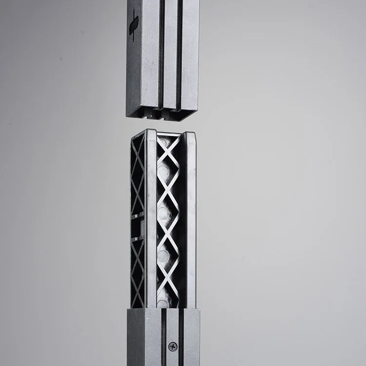 10x20 America Standard Portable Modular Exhibition Booth With Backlit Counter