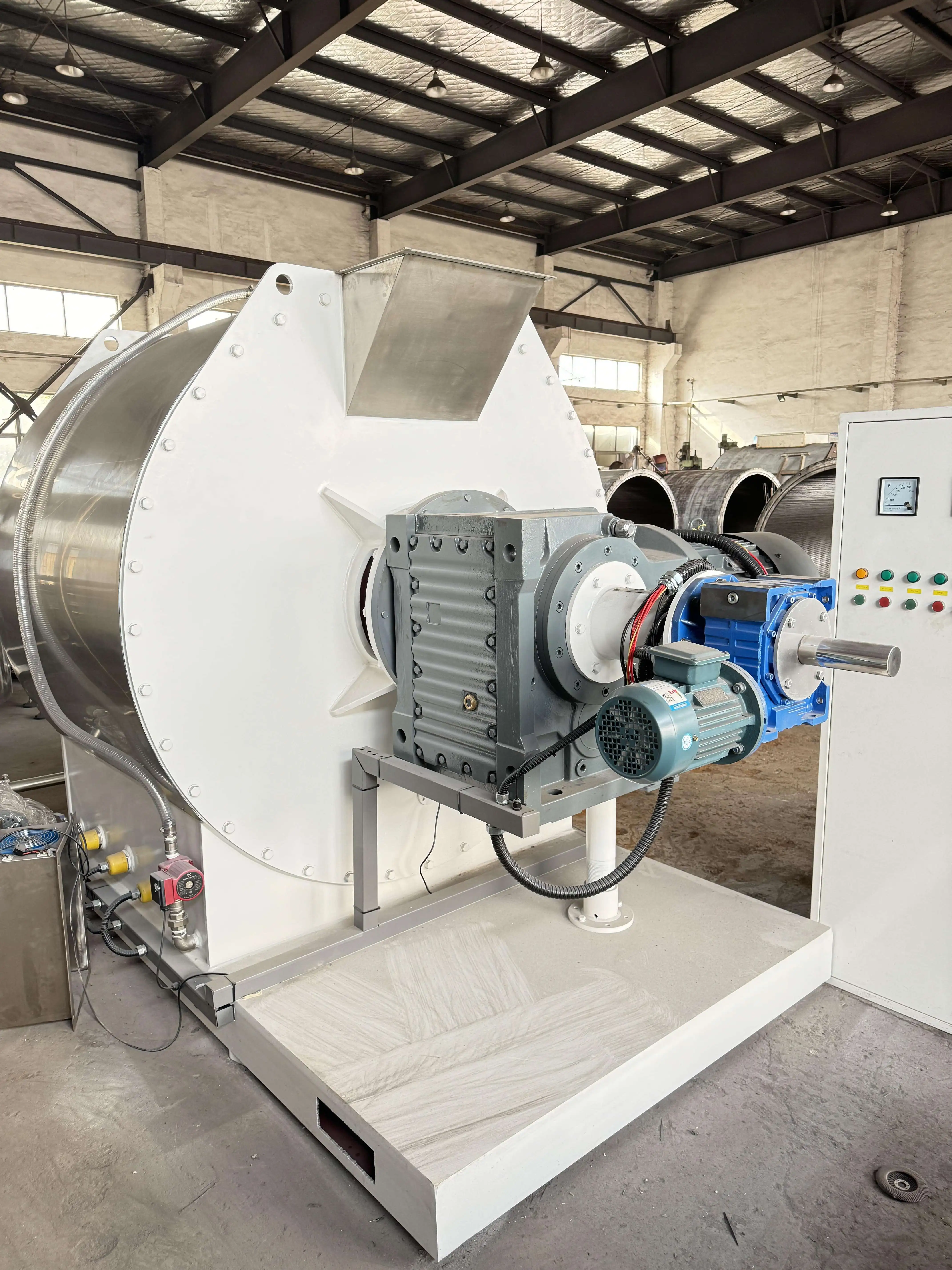 2000L Automatic Chocolate Conching Grinding Refining Machine Chocolate Wet Grinder Machine Small Cocoa Bean