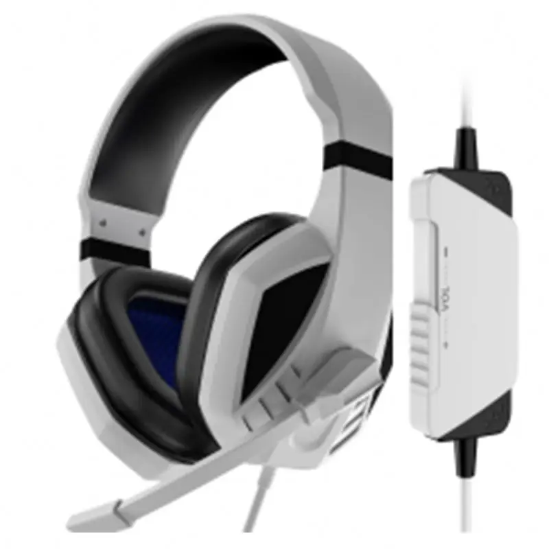 Clear sound high resolution stereo vocal microphone wired gaming headset