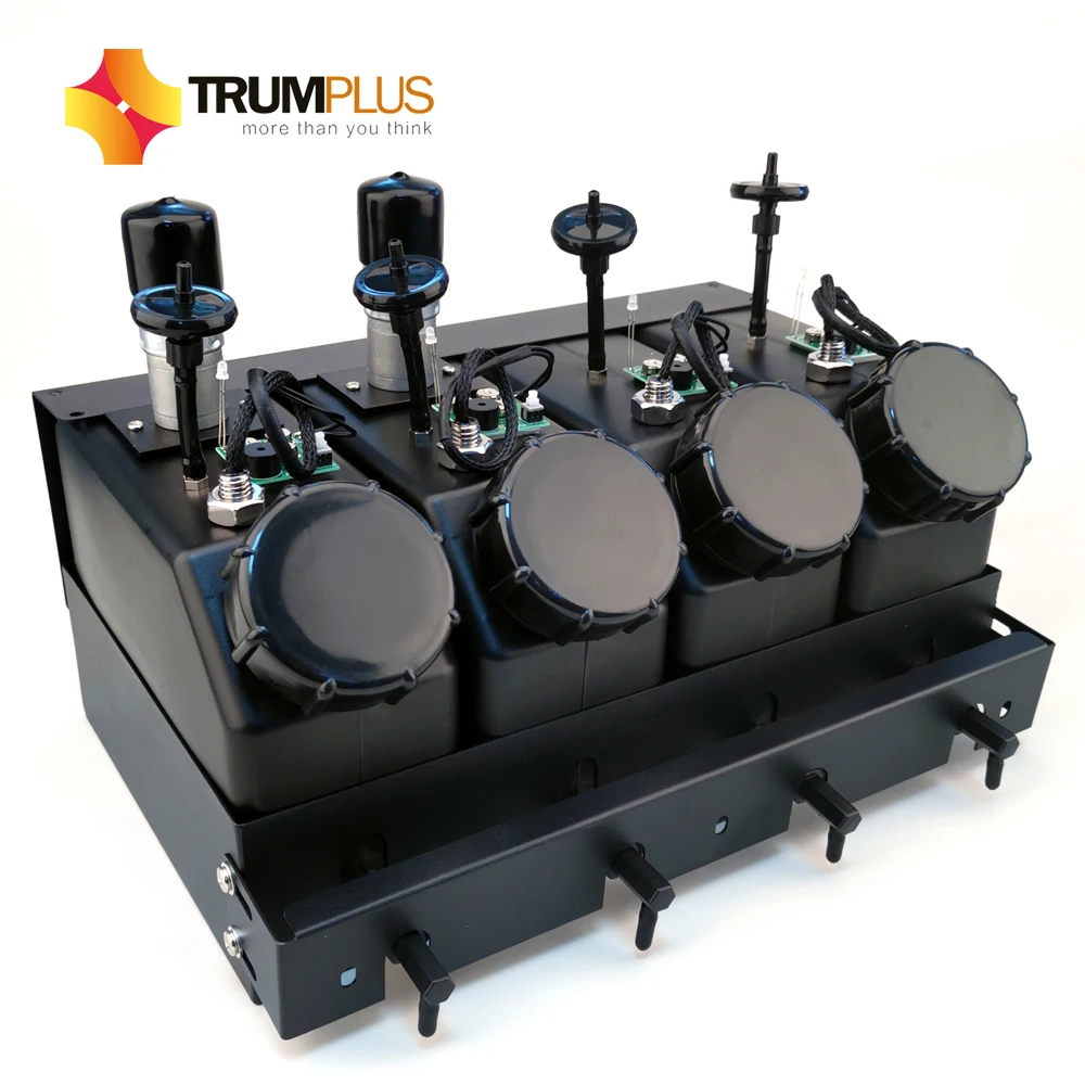 6 color Bulk ink system for eco solvent and UV ink wide format printer continuous ink supply system sub tank