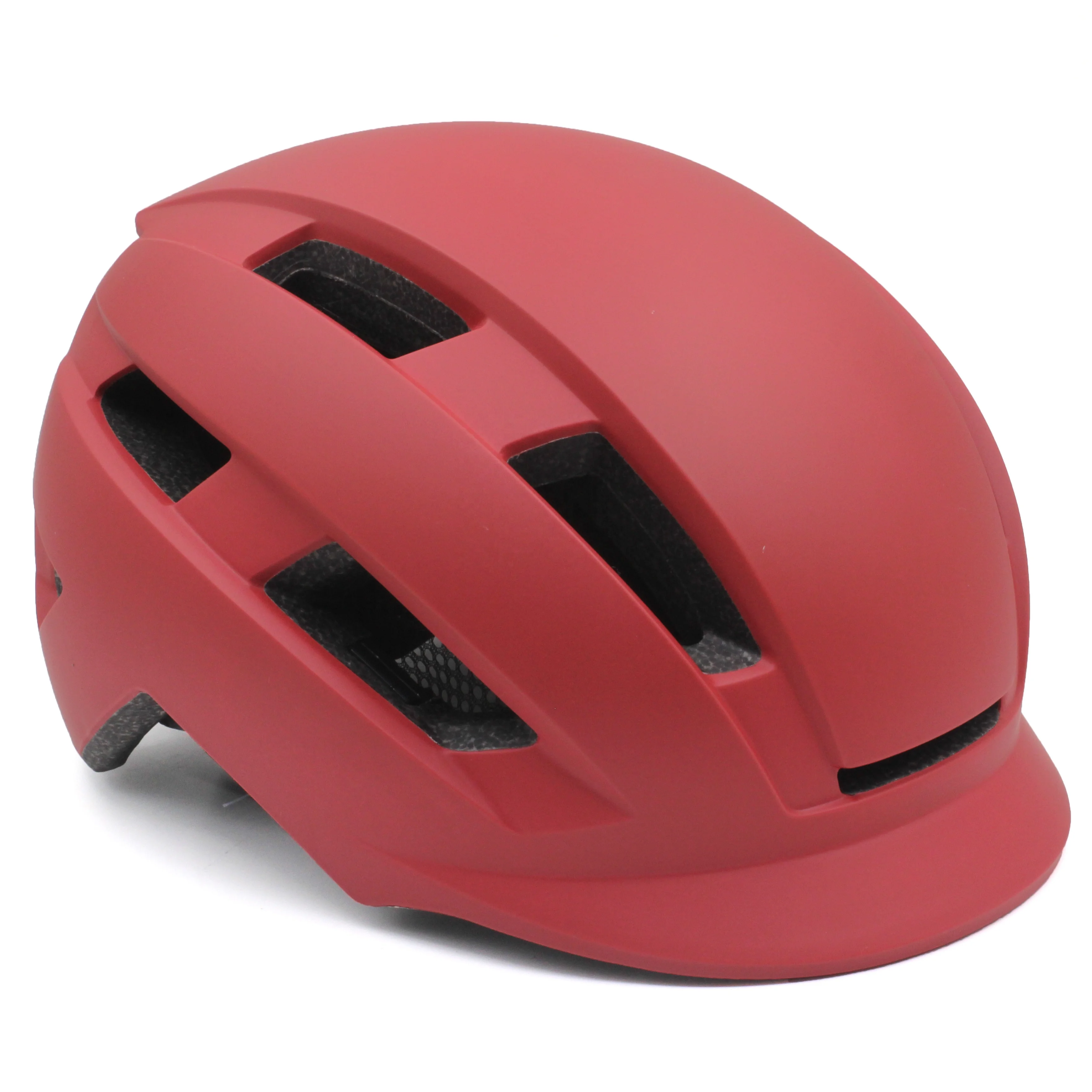 REYGEAK Ventilation Bike Helmet PC EPS Adjustable Bicycle Helmet With Light For Adult Urban Scooter Protective Gear