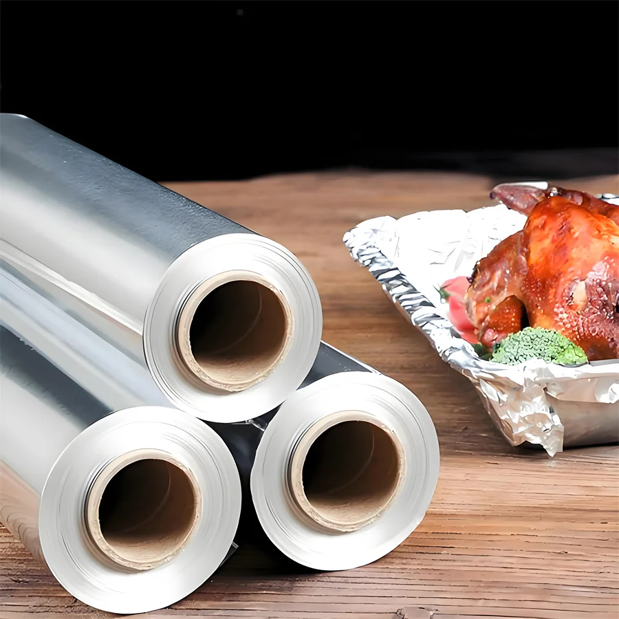 8011 Aluminum Foil Colorful Candy Chocolate Aluminium Wrapping Foil Tin Foil Wrapping Paper in Sheets 45 cm Roll