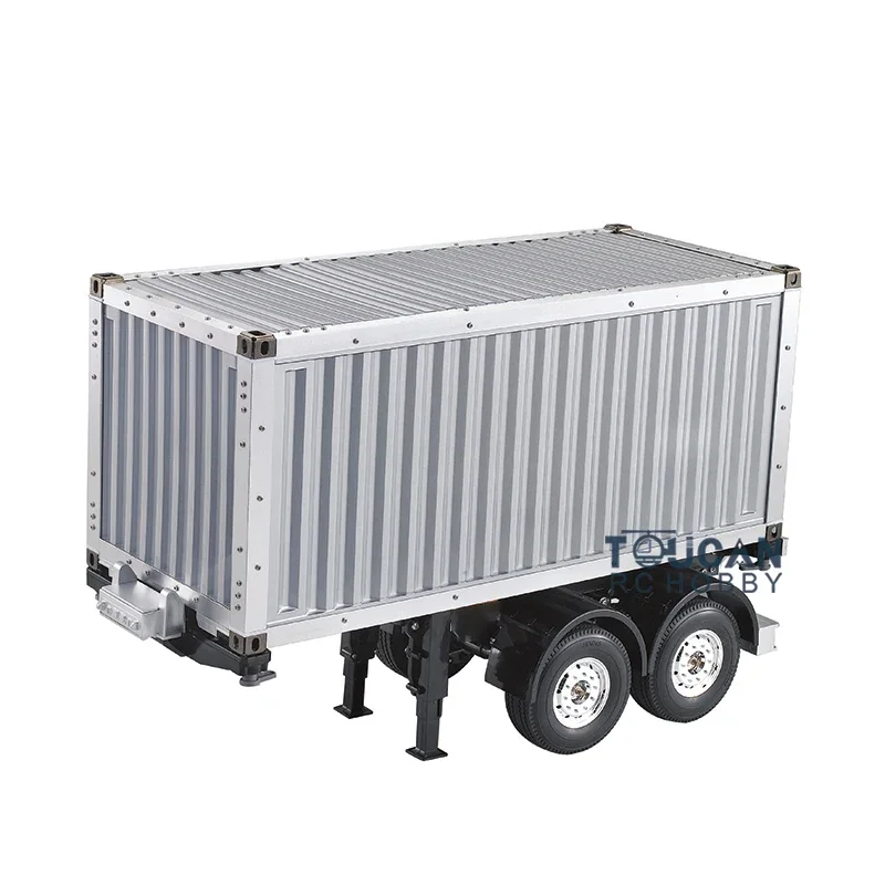 TOUCAN 20ft Semi 1/14 Trailer Container Chassis Outdoor Toys Gift TAMIYAYA RC Tractor Remote Control Truck TH01025