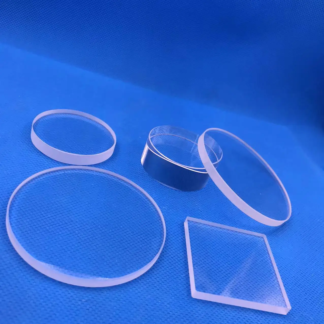 2024 Hot selling custom jgs round optical quartz glass plate