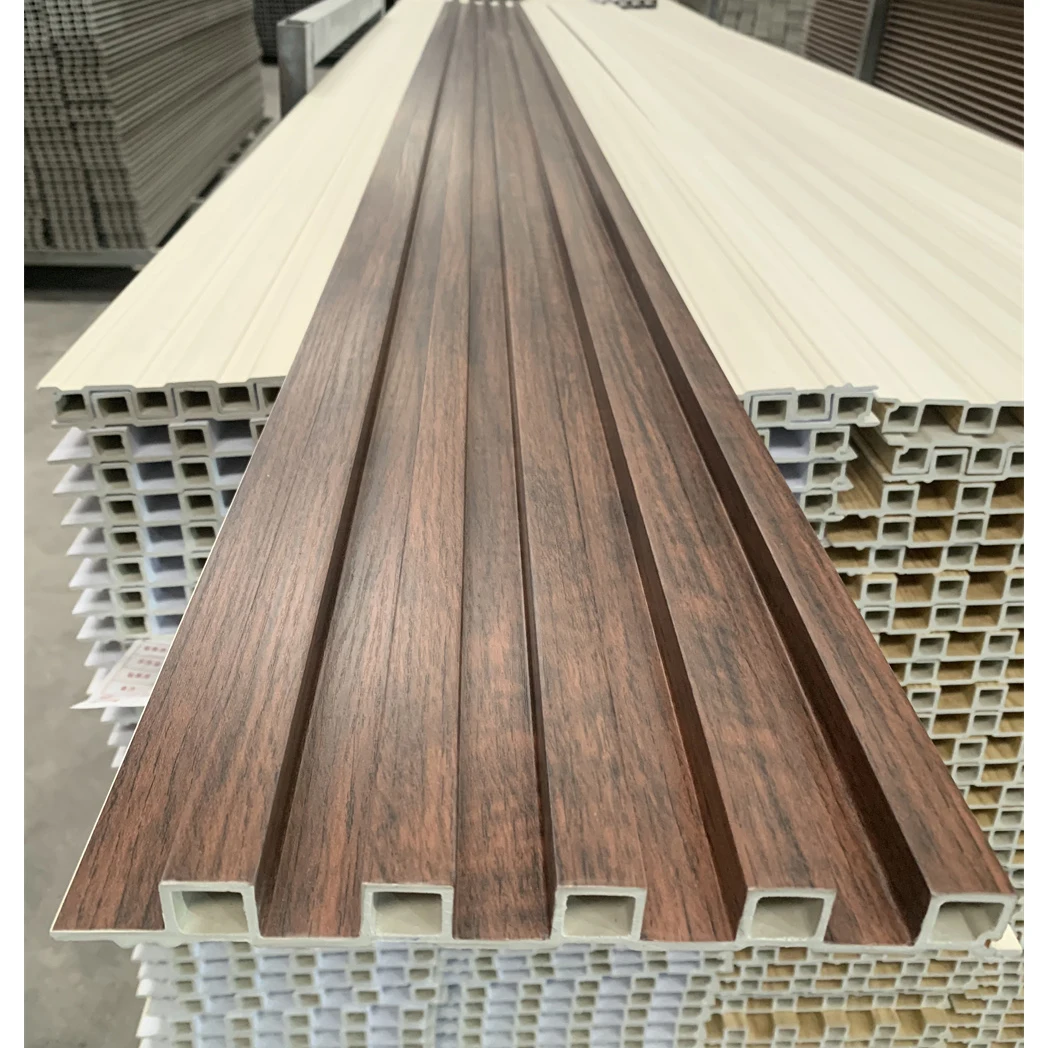 Discounted Price slat bamboo panel wall for interior wall decor wpc wooden textured wall panels grating plates