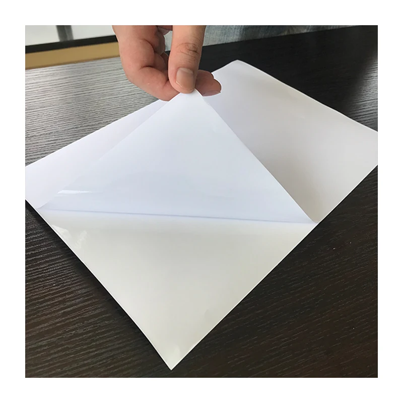 
Waterproof Pigment & Dye Inkjet Matte White Inkjet Printable Adhesive Vinyl Sheets 