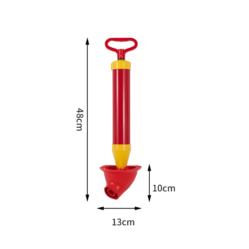 Toilet Plunger Powerful Manual Pneumatic Dredge Equipment High Pressure Air Drain Blaster Cleaner High Efficient
