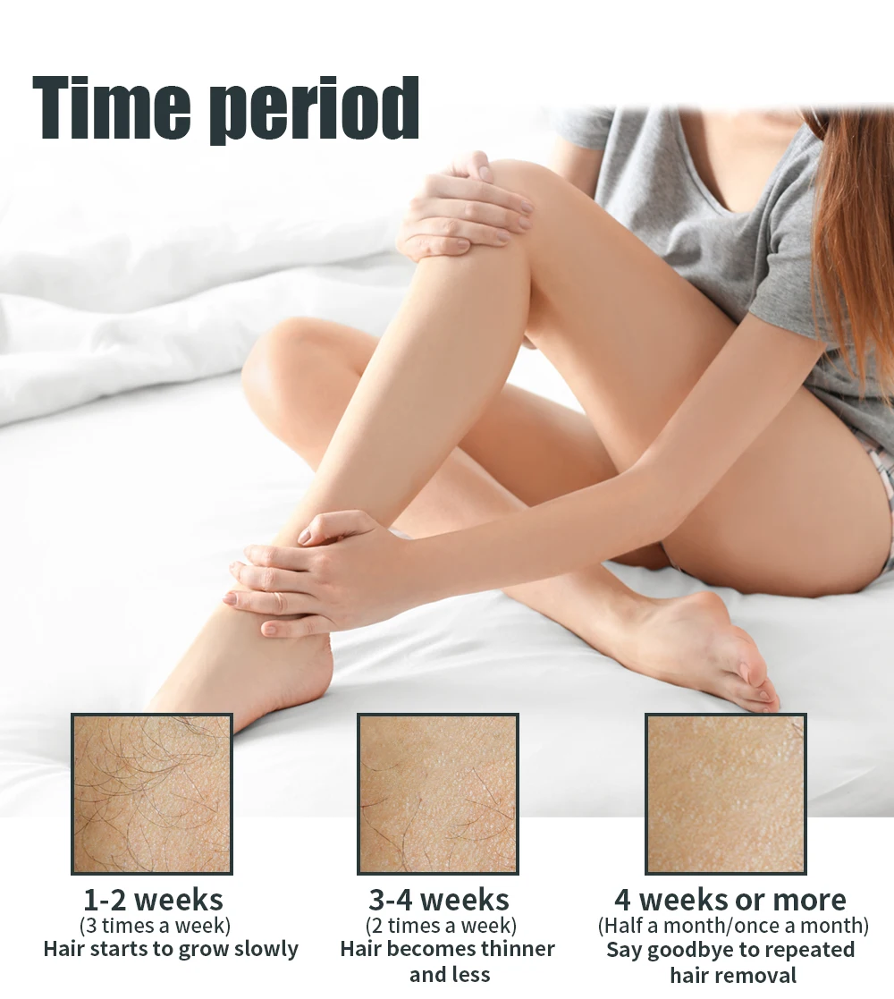 
Painless Permanent Hair removal Device Upgrade to 999,999 Flashes Hair Removal Device Epilation for Facial Legs Armpits Body 