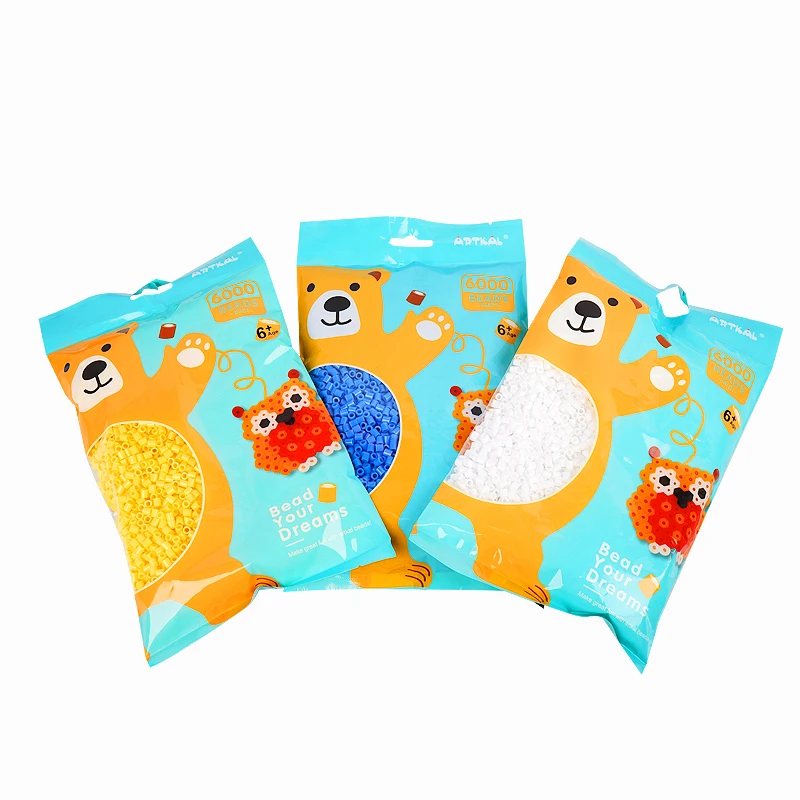 Safety Designed Safe And High Quality Materials 5mm 6000 Kilo Pack Fuse Beads Suitable For Multiple People To Play Together