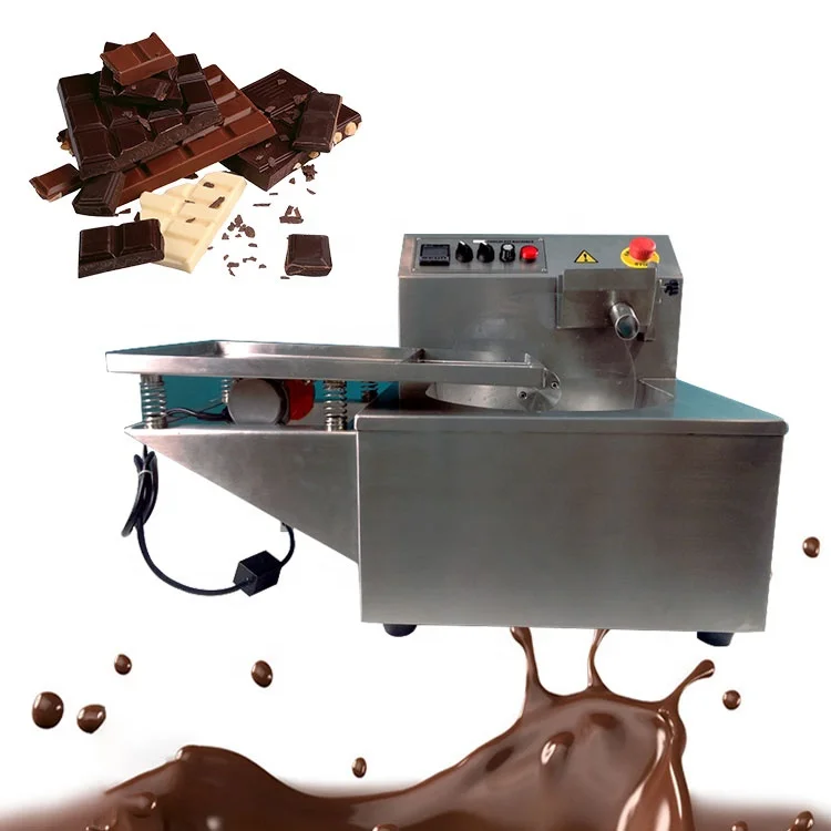  Factory directly sale chocolate maker small melting tempering making