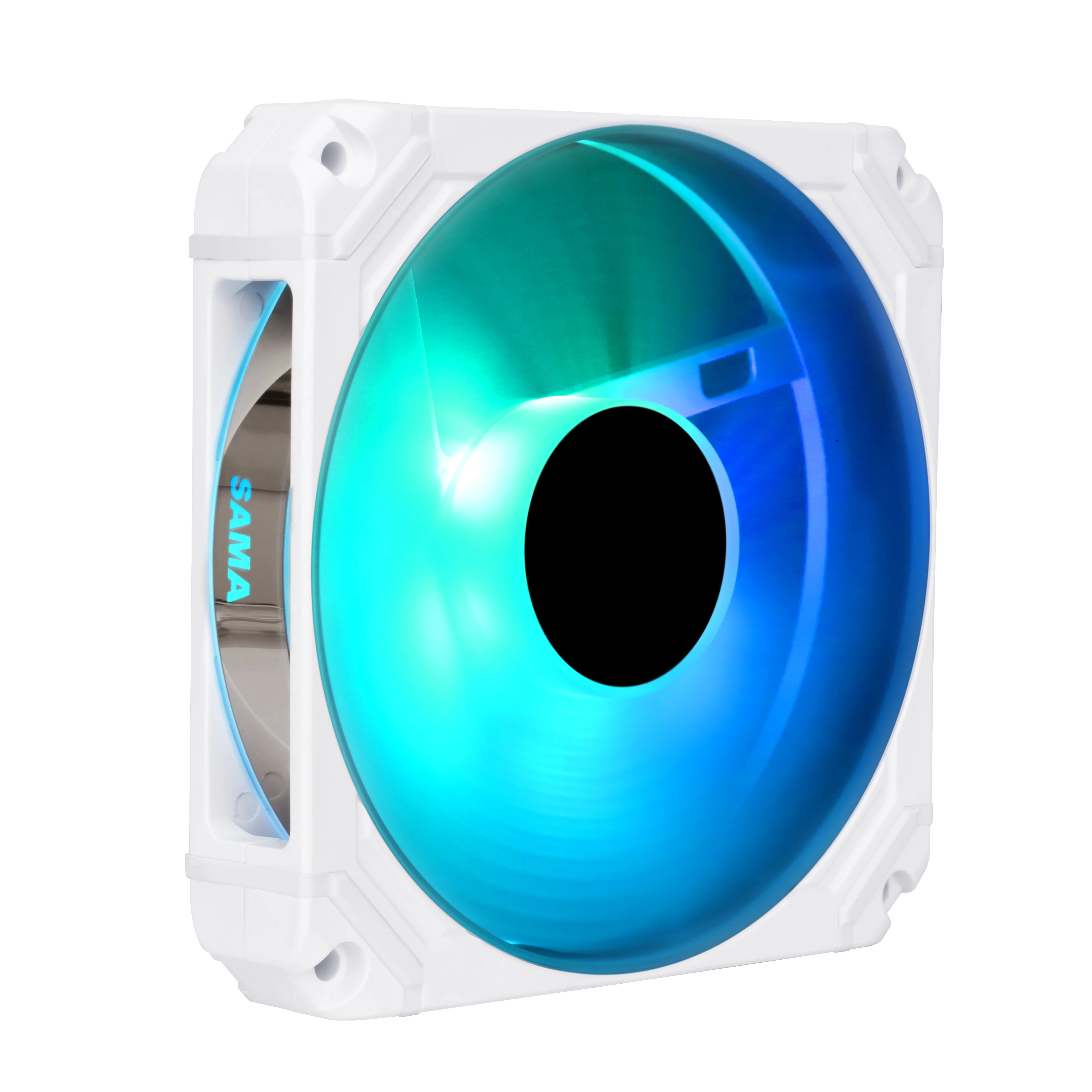 SAMA 120mm Easy Exchanged Colorful Anti-vibration Pads Low Noise Fan Computer Cooling Fan Cooler