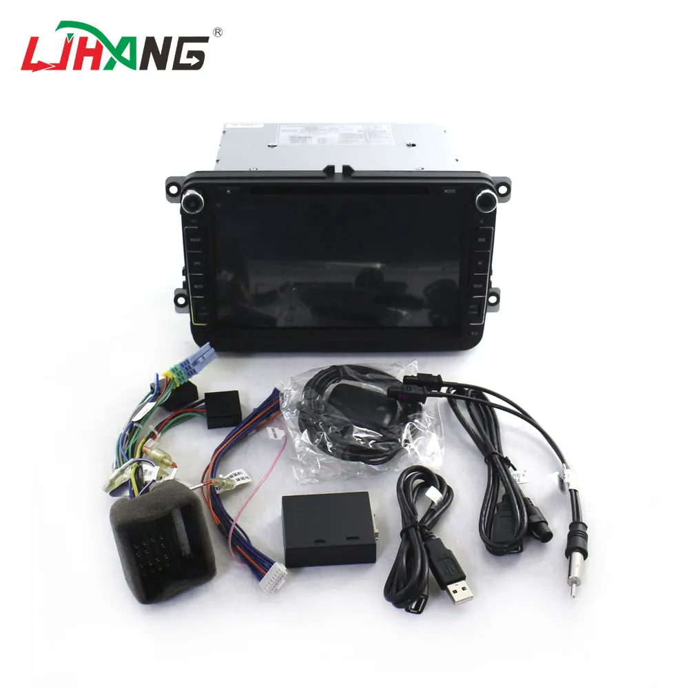 LJHANG car dvd for Volkswagen /Magotan/Caddy/Passat b6/Sagitat/Golf 5/Tiguan/Touran/Jetta/Sooda/Seat radio gps navigation stereo