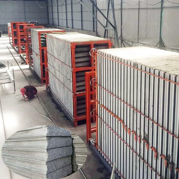 China Lightweight Composite Wall Panel Production Line Machine Factory LIBO Machinery