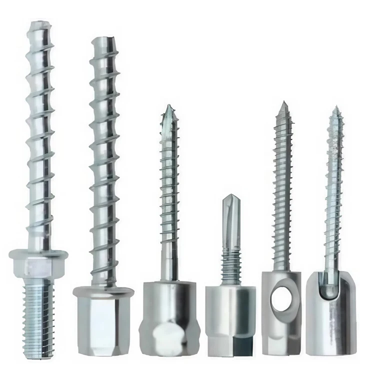 Крепежное крепление Sammy Горизонтальная Вертикальная Резьбовая металлическая деревянная бетонная вешалка якорь