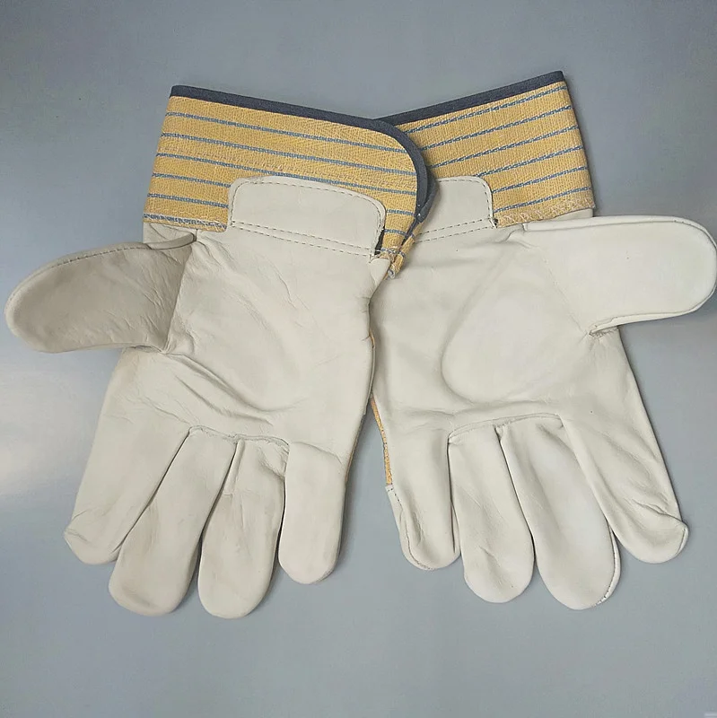 High on Demand Gloves Protective and Safe Cow Grain Leather Canadian Gloves from China Exporter and Manufacturer