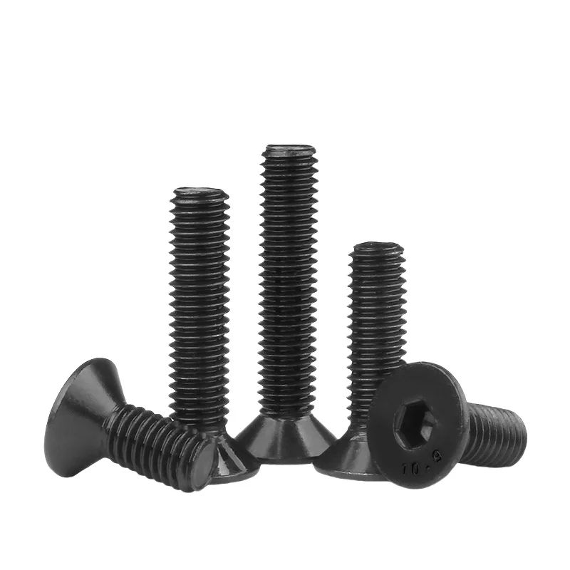 DIN 7991 Hex Countersunk Head Screws Direct Installation No Pre-Thread Required-Stainless Steel Titanium Metric Drill Screw