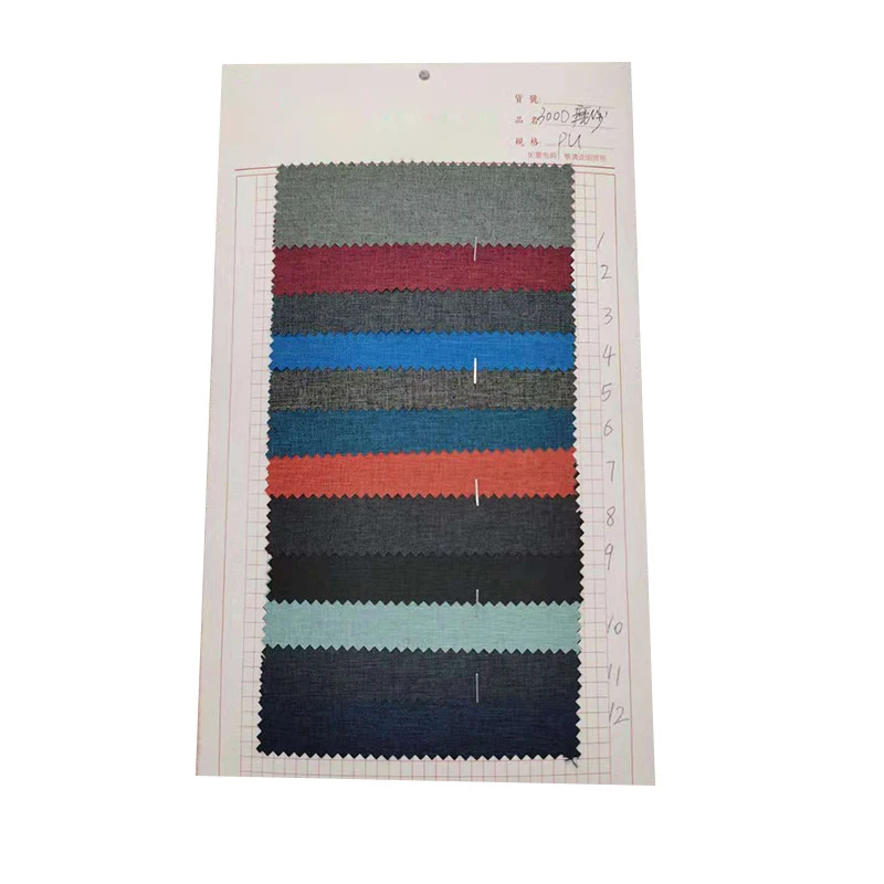 Factory Direct Sales Modern Commerce Style Scrub PU Multiple Colors Oxford Waterproof Fabric 300d
