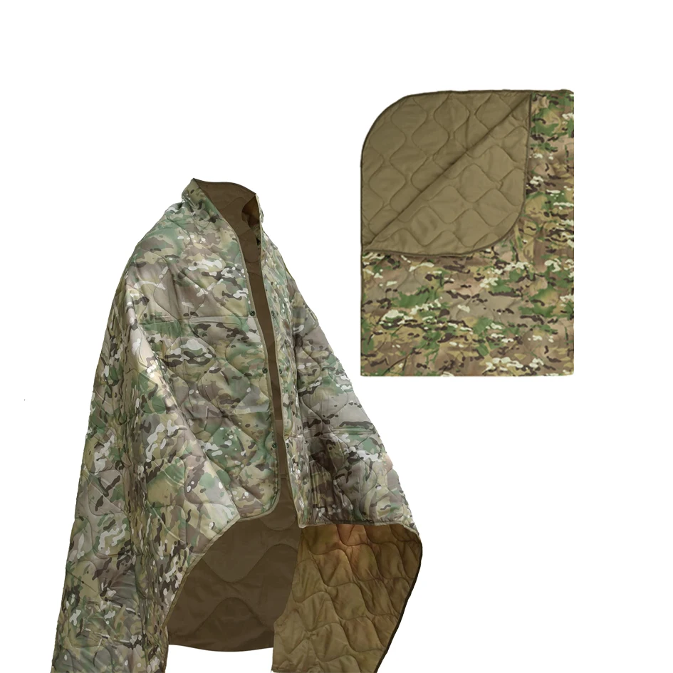Multifunctional blanket mat tent quilt cloak warm waterproof windproof wilderness adventure hiking camping factory wholesale