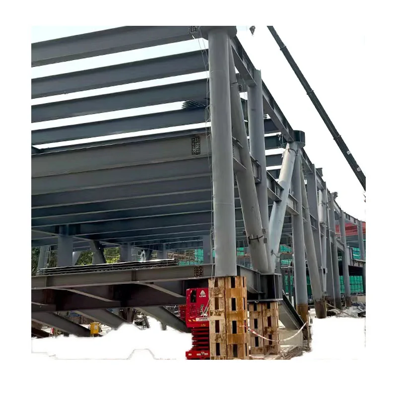 industrial shed design prefabricated building big steel structure factory/warehouse