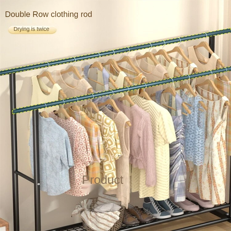 Indoor And Outdoor Drying Clothes Metal Racks Hanger With Pulley